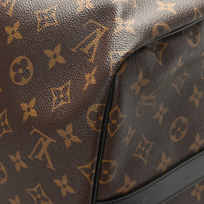 Louis Vuitton Monogram Macassar Keepall Bandouliere 55 9 of 9