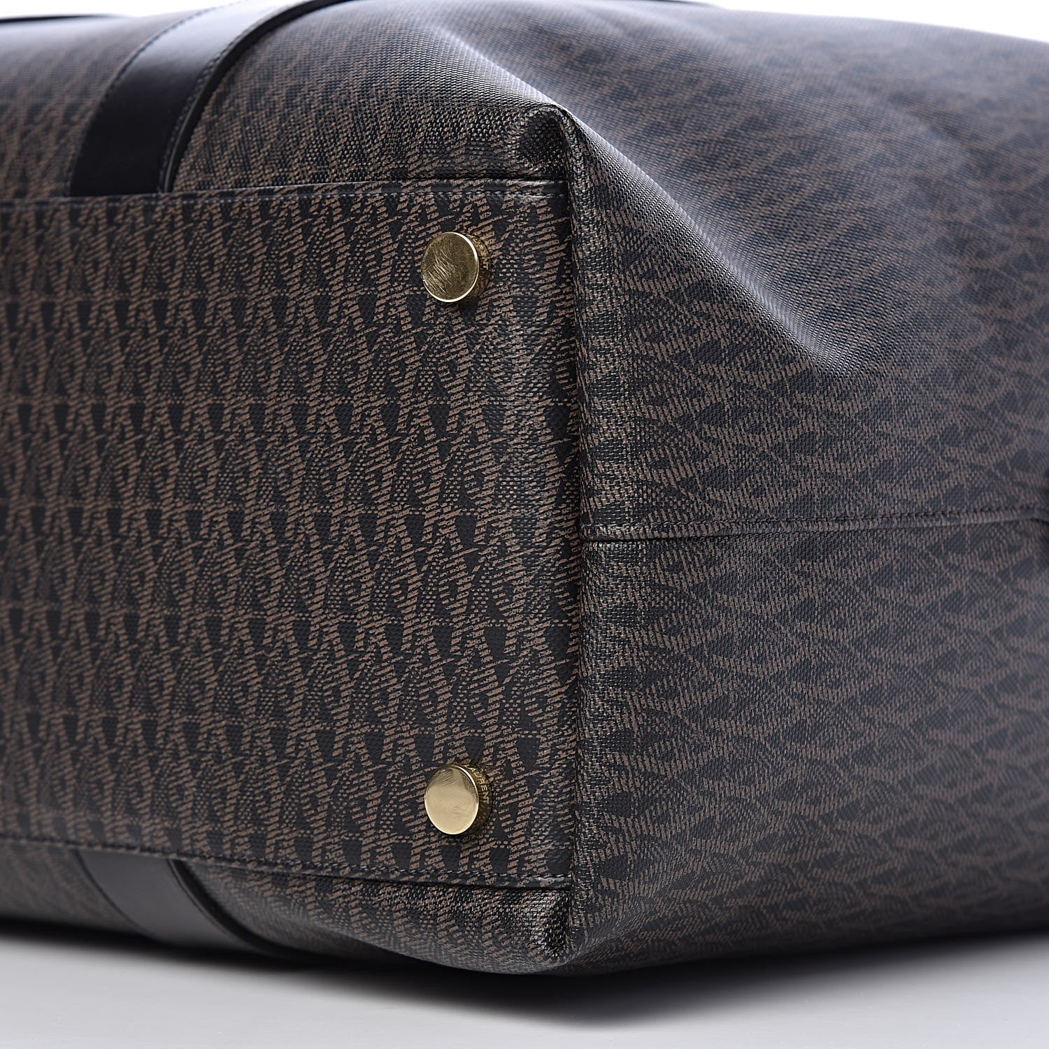 Saint Laurent Toile Classic Monogram Hold-All Duffle Black 10 of 12