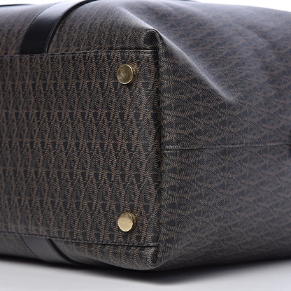 Saint Laurent Toile Classic Monogram Hold-All Duffle Black 10 of 12