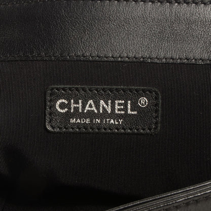 Chanel Calfskin Enchained Large Boy Flap Black 6 of 7