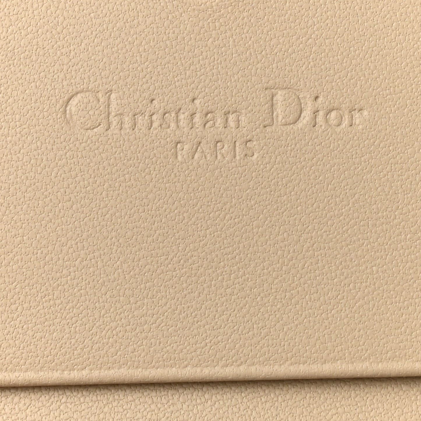 Metallic Lambskin Cannage DiorAmour Lady Dior Card Holder Gold
