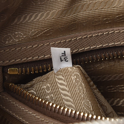 Prada Saffiano Lux Bowler Argilla 8 of 17