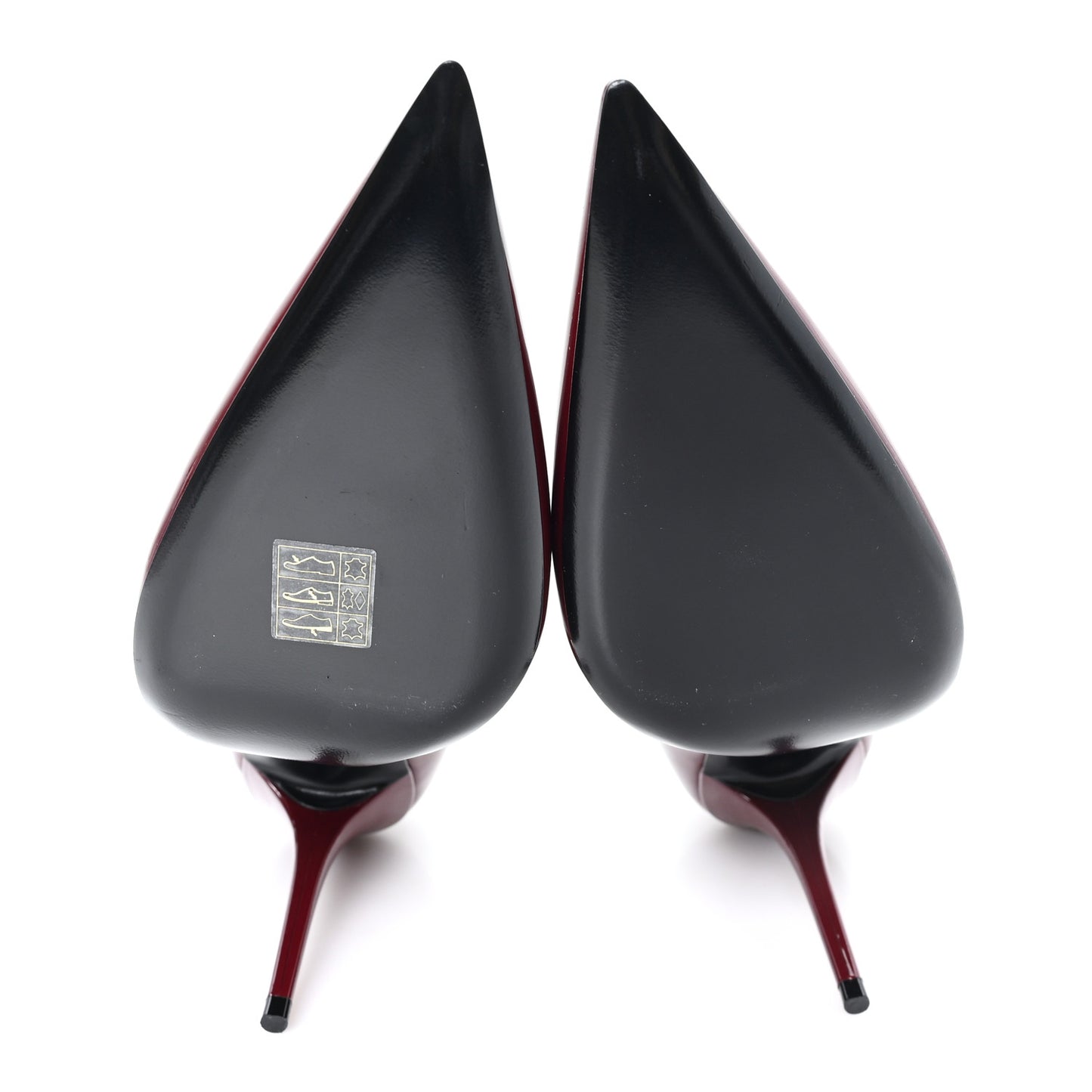 Vernice Seta Soft Norma 90 Pumps 38 Grenat