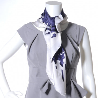 Hermes Silk Peinture Fraiche 90 Scarf Purple 4 of 7