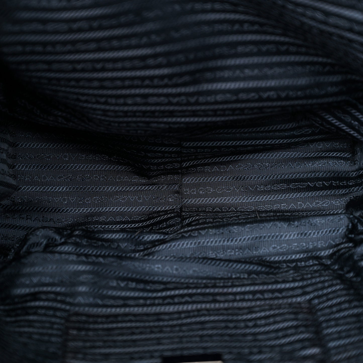 Nylon Saffiano Front Pocket Tote Baltico