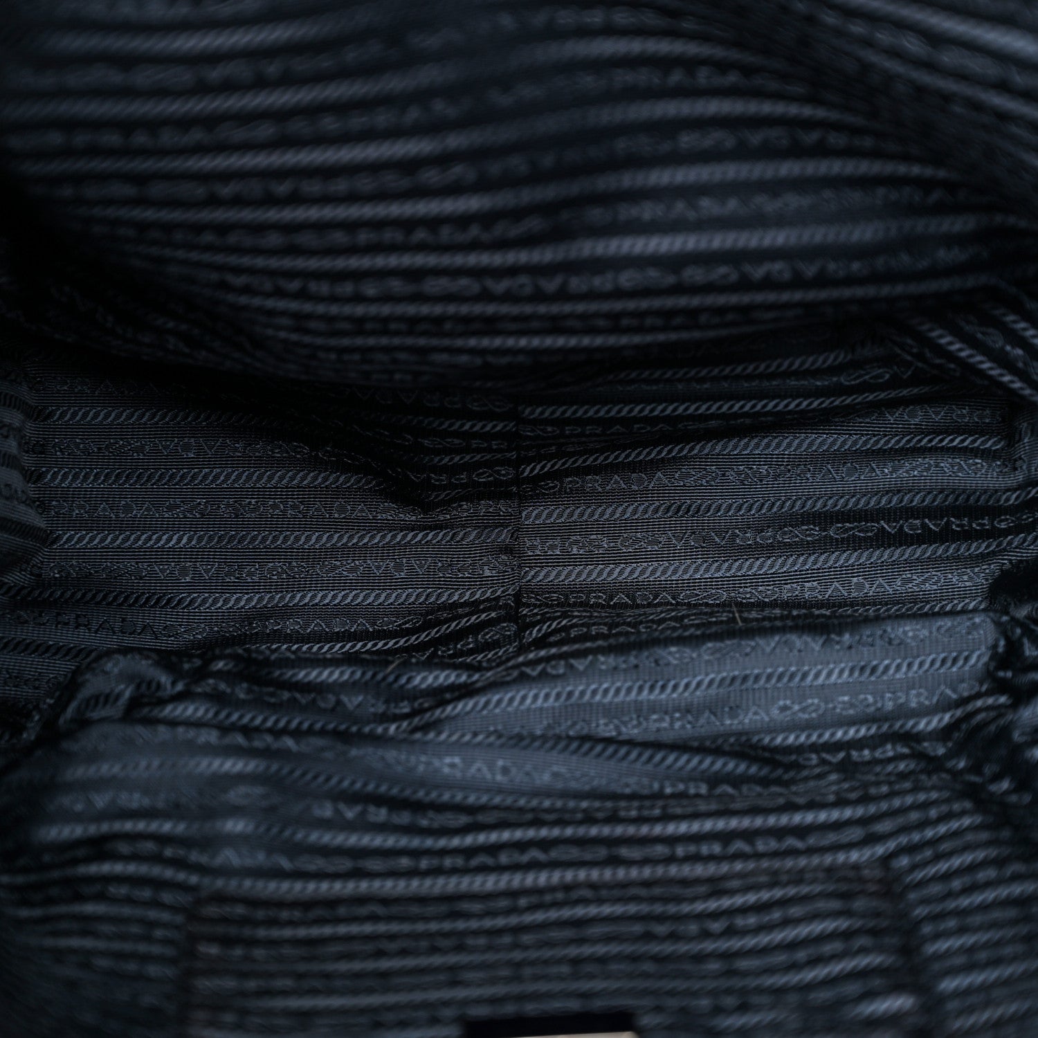Prada Nylon Saffiano Front Pocket Tote Baltico 5 of 26