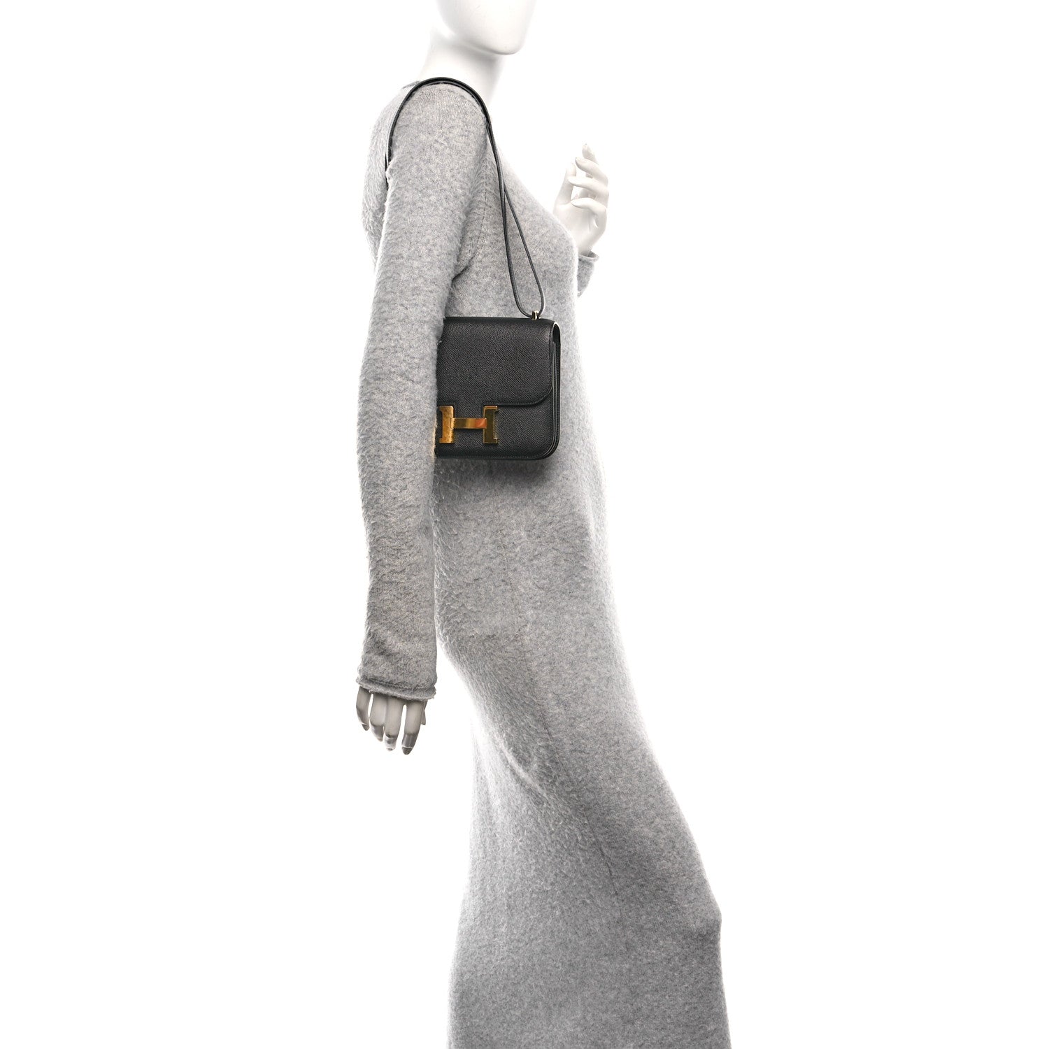 Hermes Epsom Constance 18 Black 2 of 12