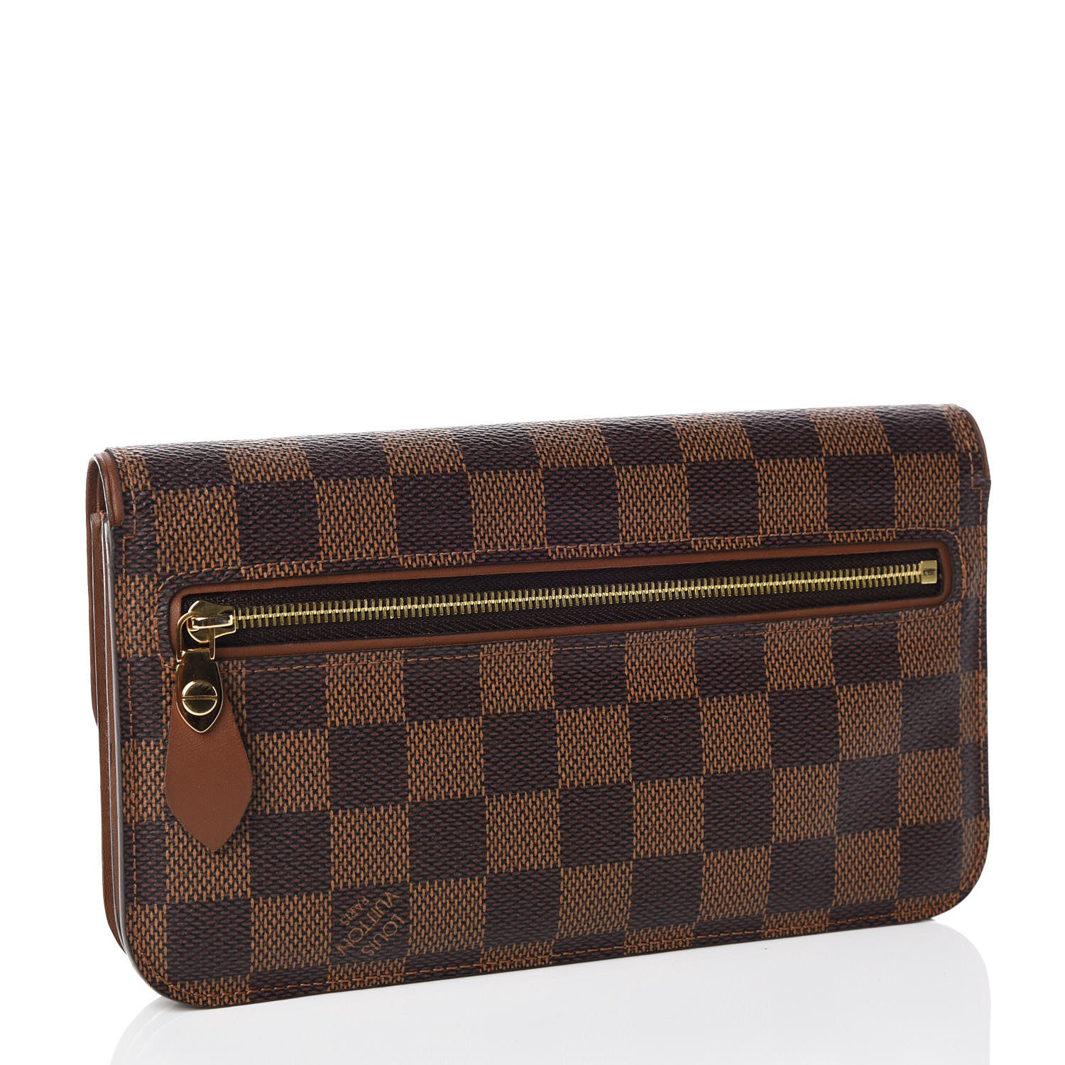 Louis Vuitton Damier Ebene Ascot Wallet 3 of 10