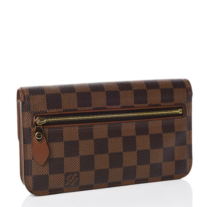 Louis Vuitton Damier Ebene Ascot Wallet 3 of 10