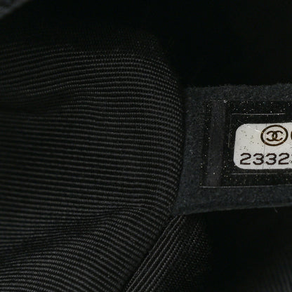 Chanel Grained Calfskin Quilted New Medium Boy Flap Black 7 of 9