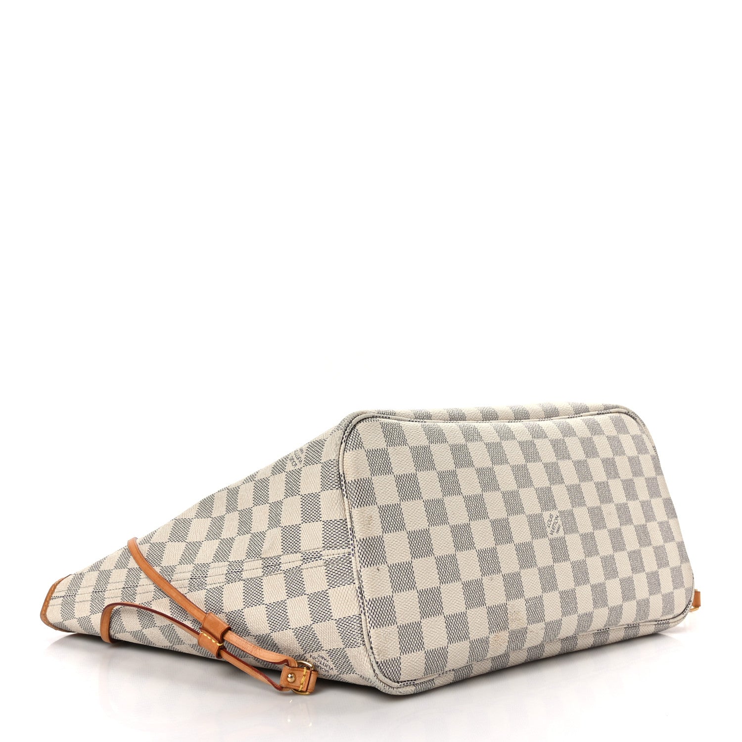 Louis Vuitton Damier Azur Neo Neverfull MM Rose Ballerine 4 of 9