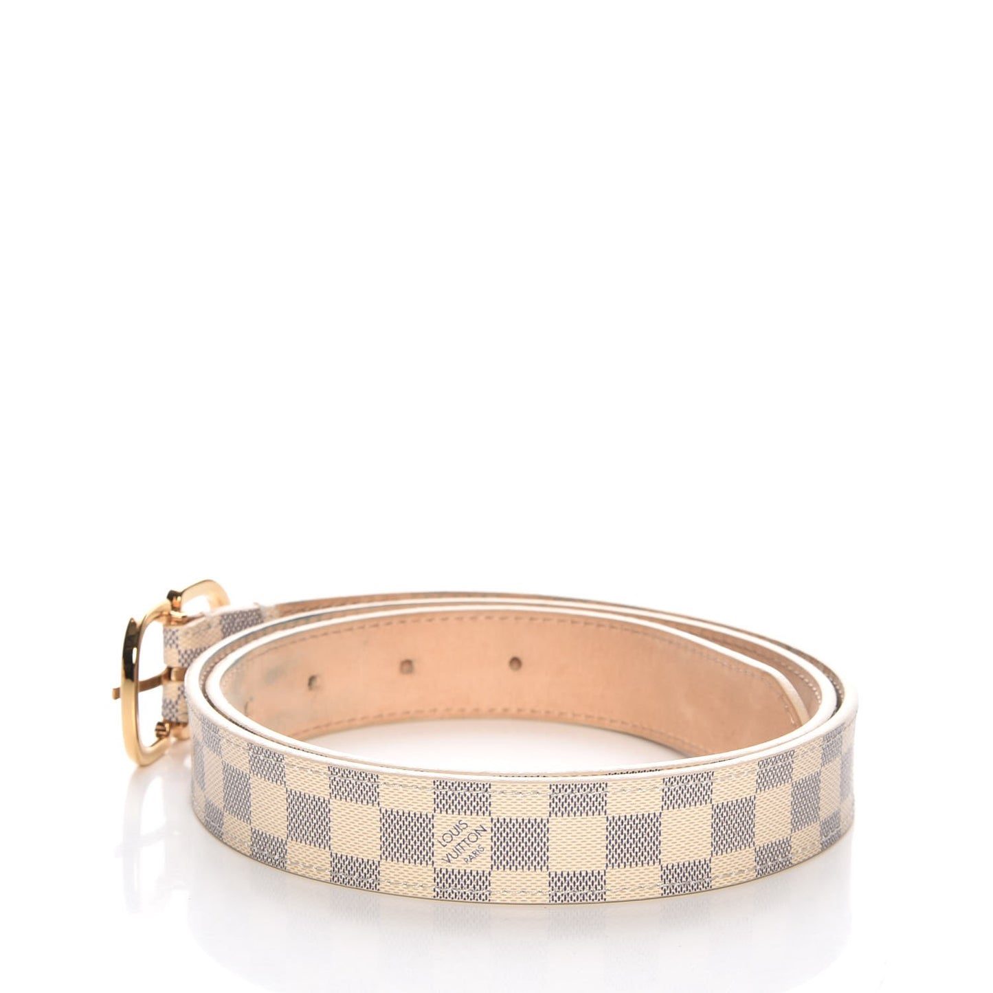 Damier Azur 25mm Mini Belt 85 34