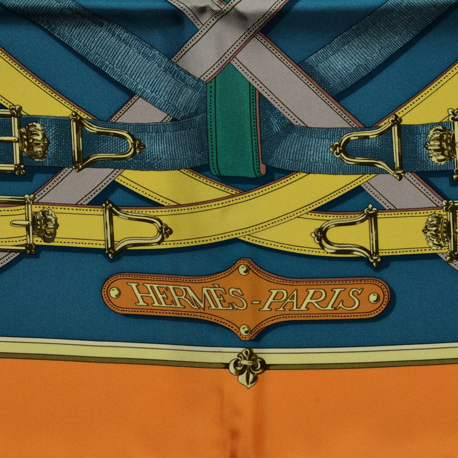 Hermes Silk Cavalcadour Scarf 90 4 of 6