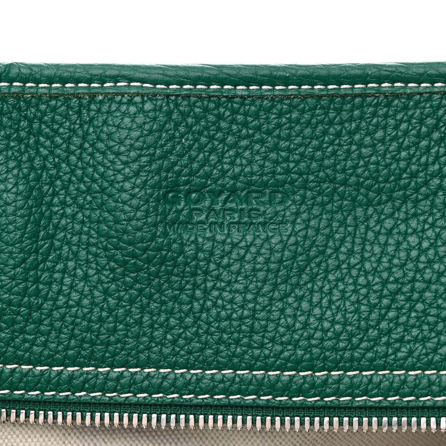 Goyard Goyardine Sac Hardy Pet Carrier PM Green 8 of 12