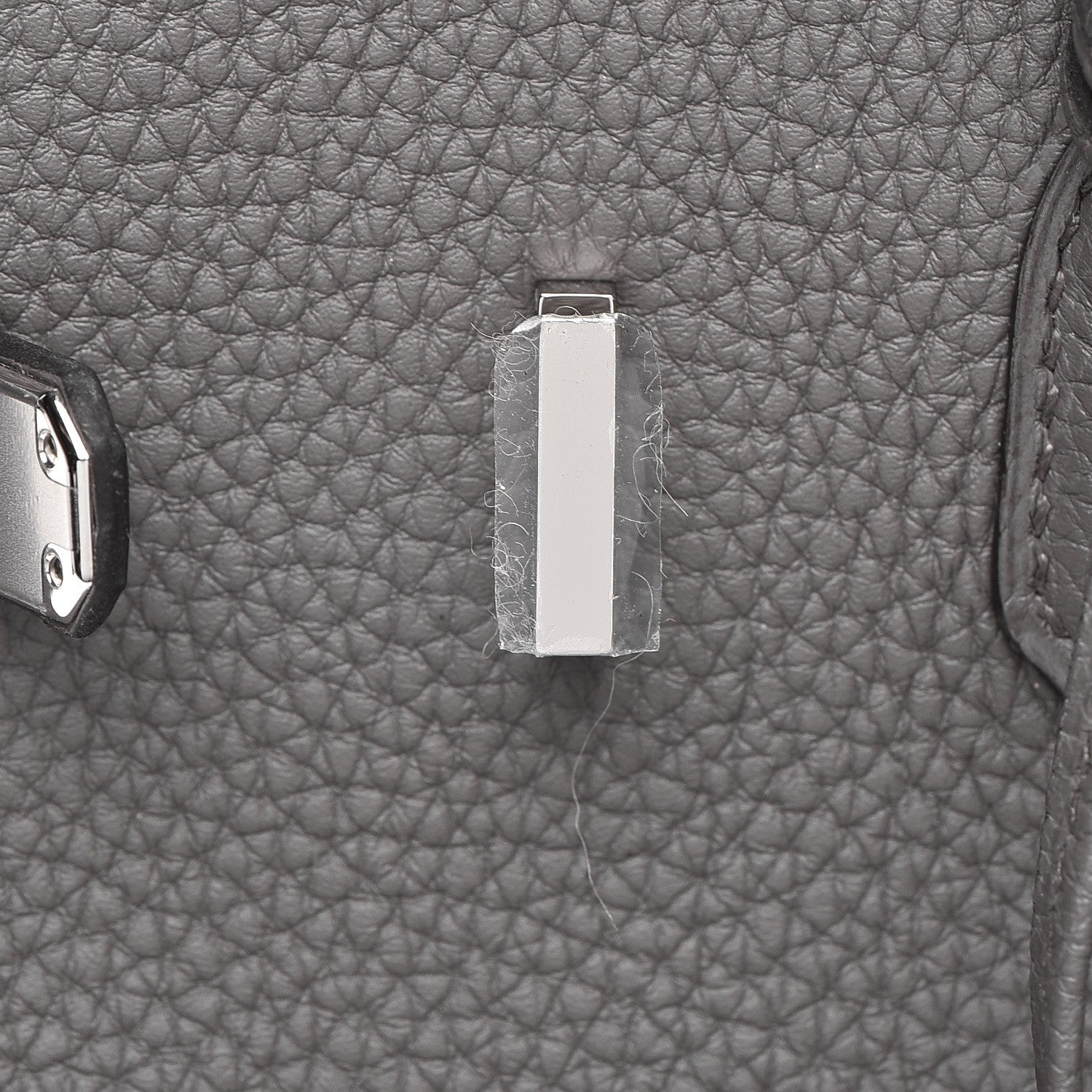 Hermes Togo Birkin 25 Etain 23 of 31
