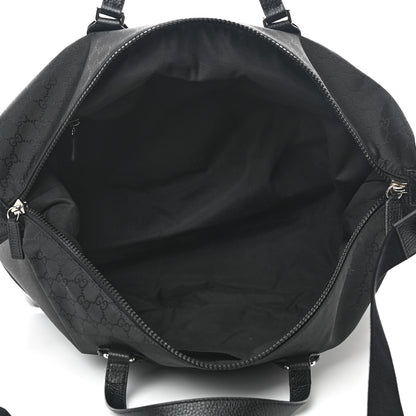 Gucci Nylon Monogram XL Duffle Bag Black 5 of 12