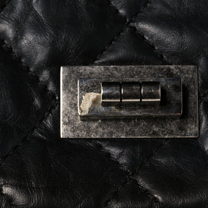 Chanel Aged Calfskin Quilted 2.55 Reissue 227 Flap Black 15 of 18