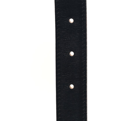 Hermes Box Epsom 24mm Mini Constance H Belt 70 28 Black Gold 4 of 6