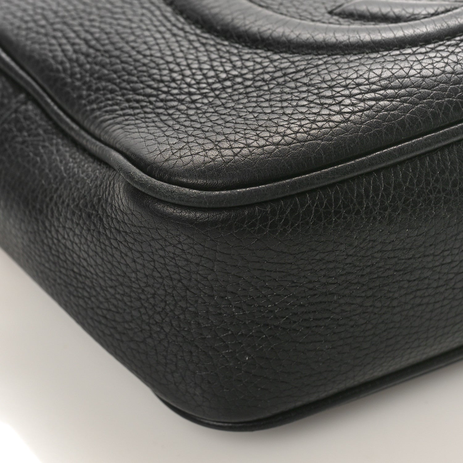 Gucci Pebbled Calfskin Small Soho Disco Bag Black 8 of 12