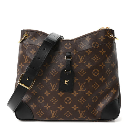 Louis Vuitton Monogram Odeon MM Black 1 of 10