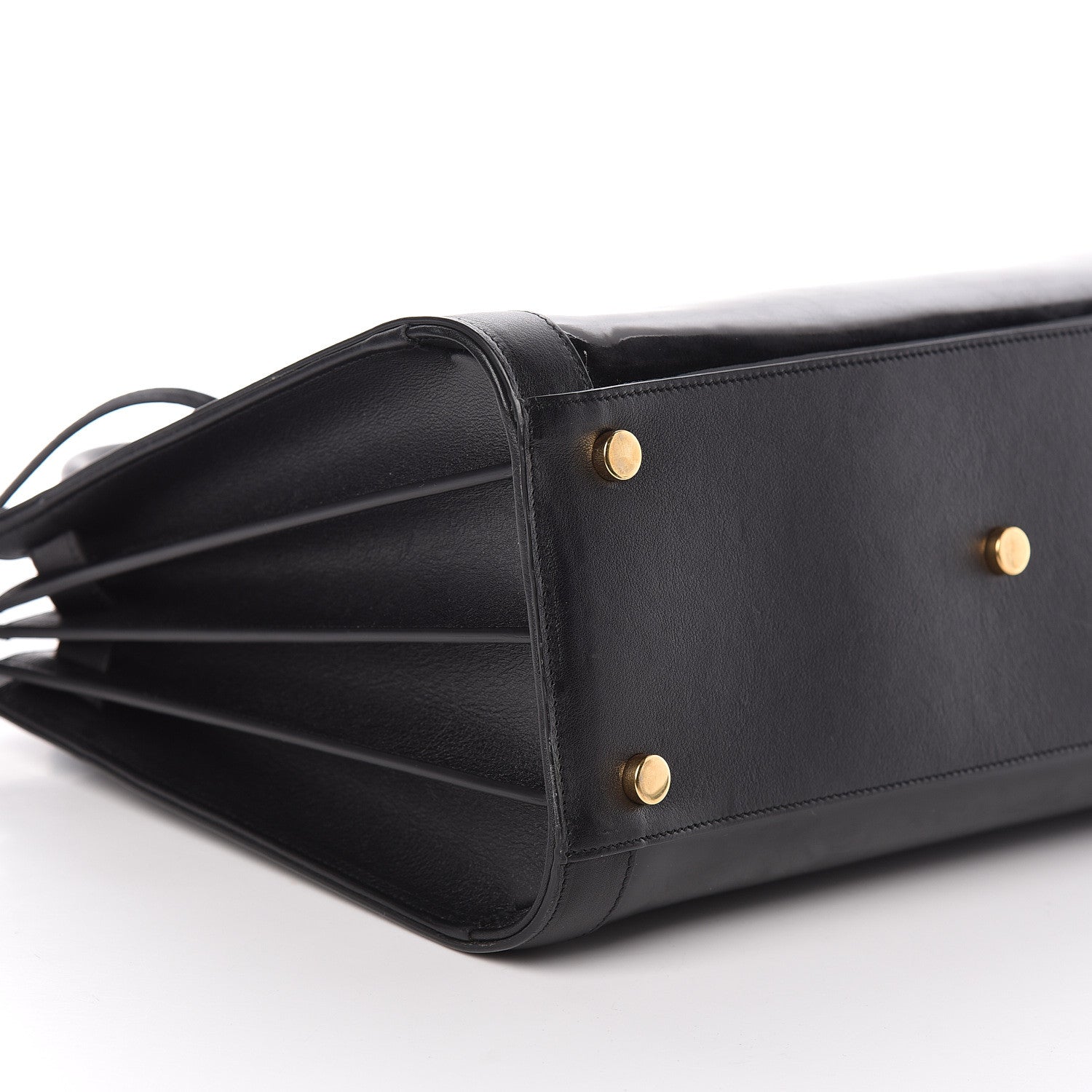 Saint Laurent Patent Calfskin Small Sac de Jour Black 7 of 9