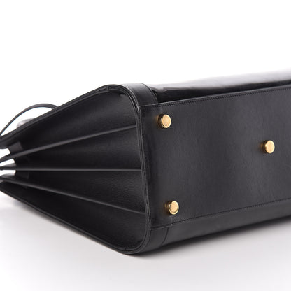 Saint Laurent Patent Calfskin Small Sac de Jour Black 7 of 9