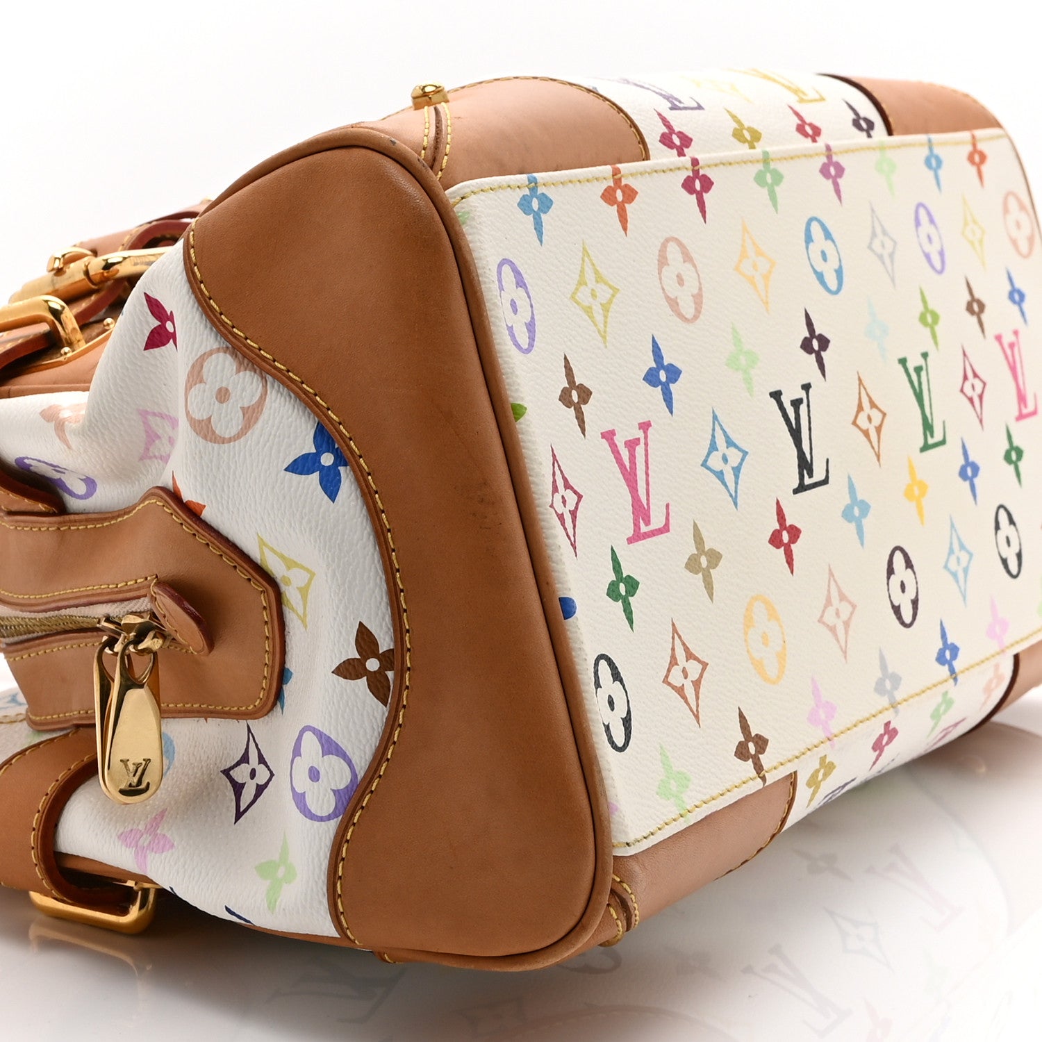 Louis Vuitton Monogram Multicolor Claudia White 9 of 15