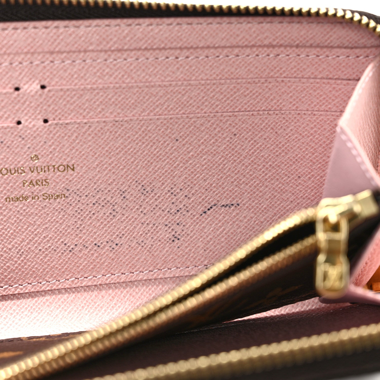 Louis Vuitton Monogram Clemence Wallet Rose Ballerine 7 of 7