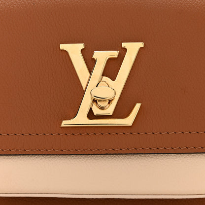 Louis Vuitton Grained Calfskin Lockme Tender Chataigne Brown 7 of 11