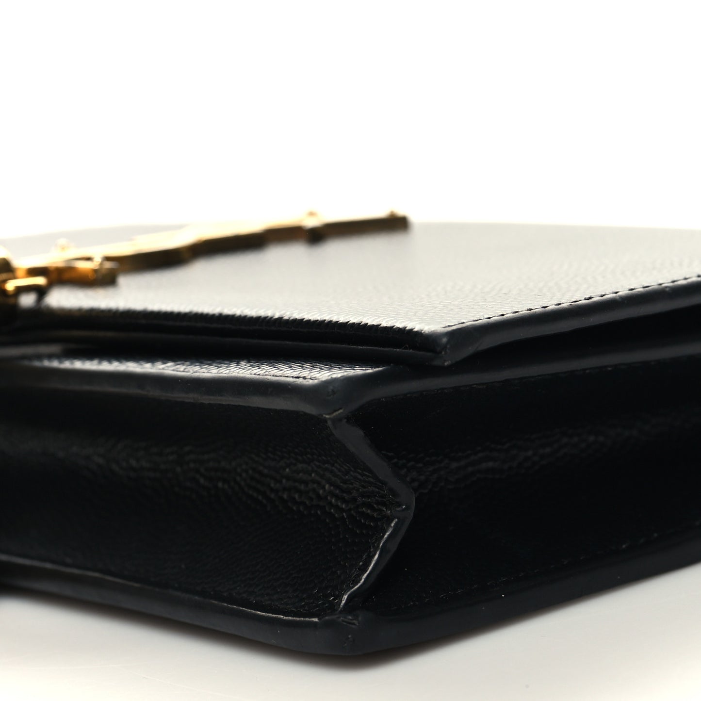 Grain De Poudre Classic Monogram Kate Tassel Chain Wallet Black