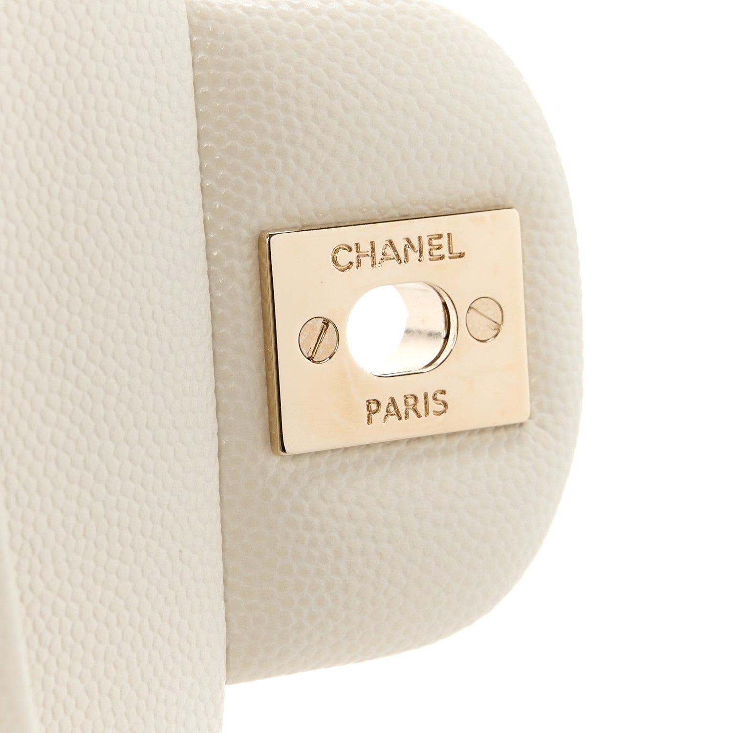 Chanel Caviar Quilted Small Double Flap White 7 of 12