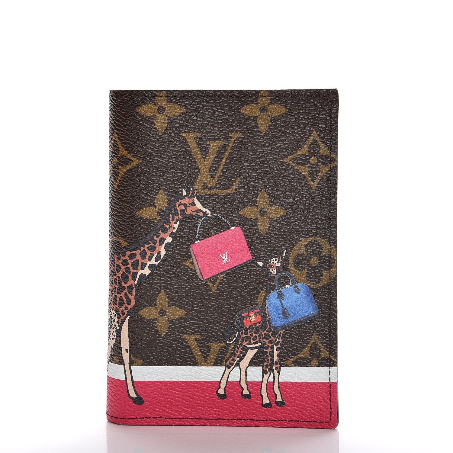 Louis Vuitton Monogram 2017 Christmas Animation Passport Cover 1 of 7