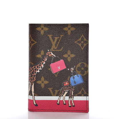 Louis Vuitton Monogram 2017 Christmas Animation Passport Cover 1 of 7
