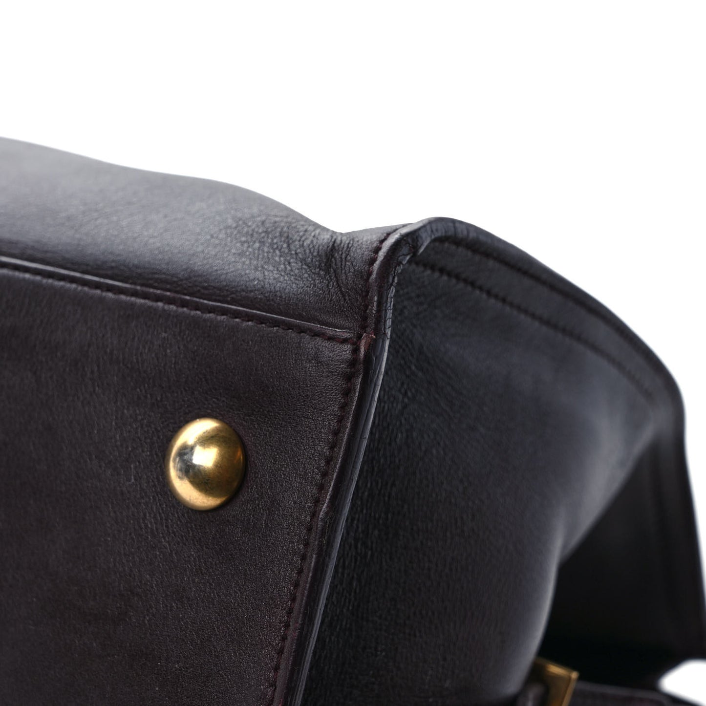 Calfskin Medium Classic Y Cabas Bordeaux