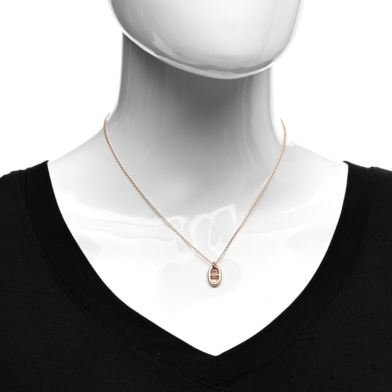 Hermes 18K Rose Gold PM Farandole Pendant Necklace 2 of 5