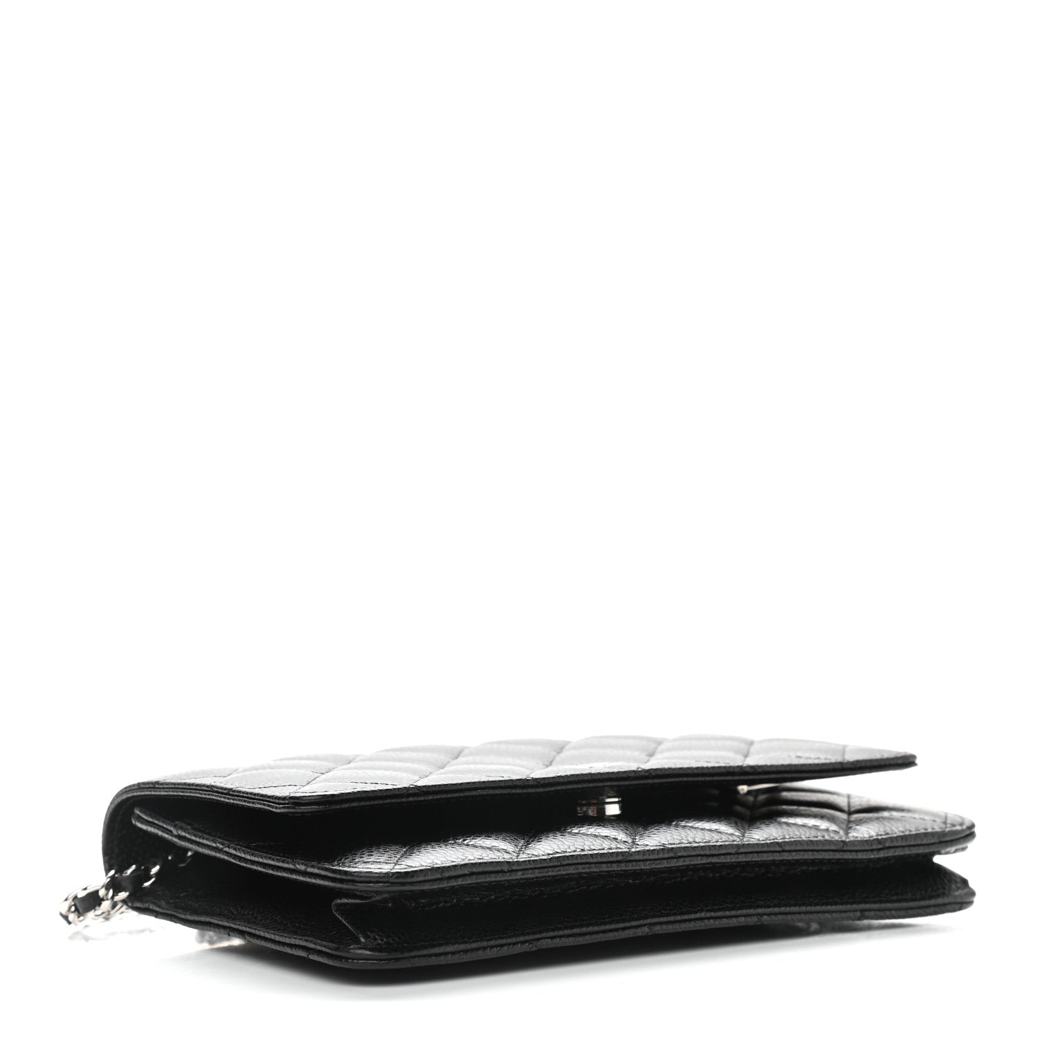 Chanel Caviar Quilted Wallet On Chain WOC Black 4 of 10