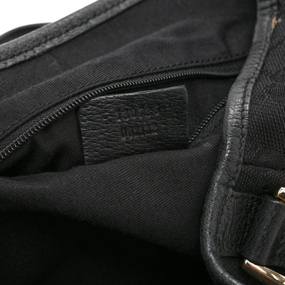 Gucci Monogram Medium Abbey Shoulder Bag Black 7 of 12