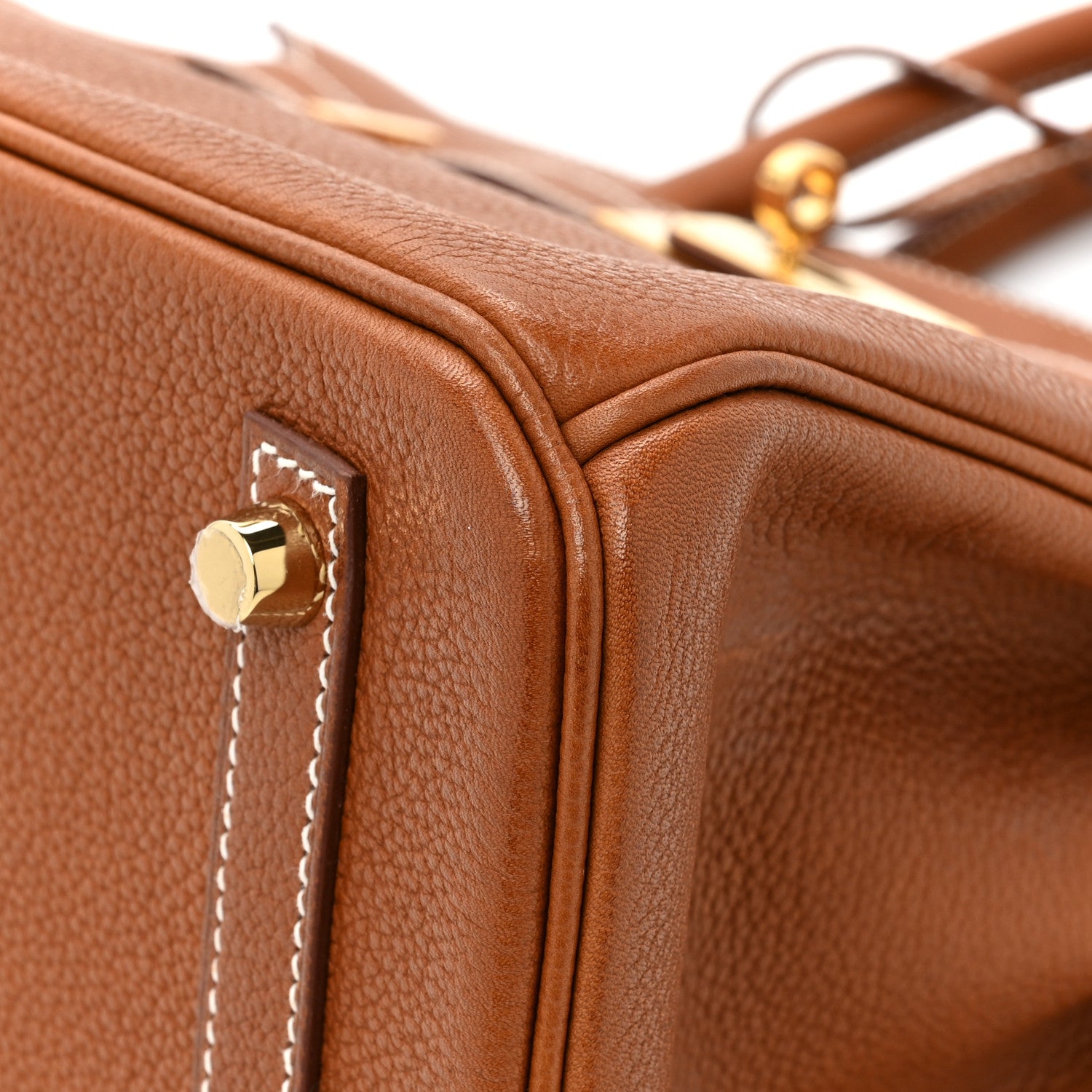 Hermes Natural Barenia Faubourg Birkin 30 Fauve 10 of 17