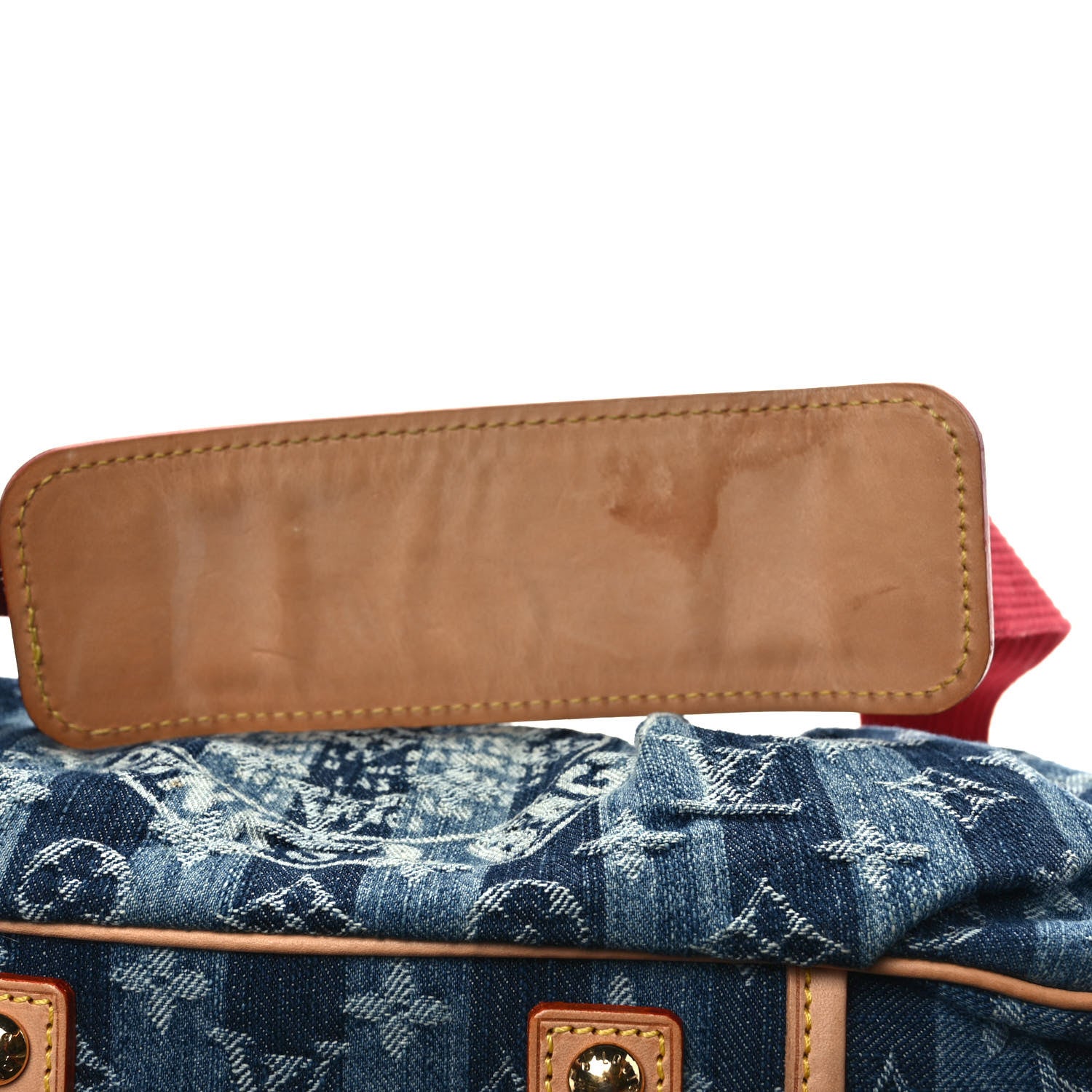 Louis Vuitton Denim Raye Porte Epaule MM 9 of 10