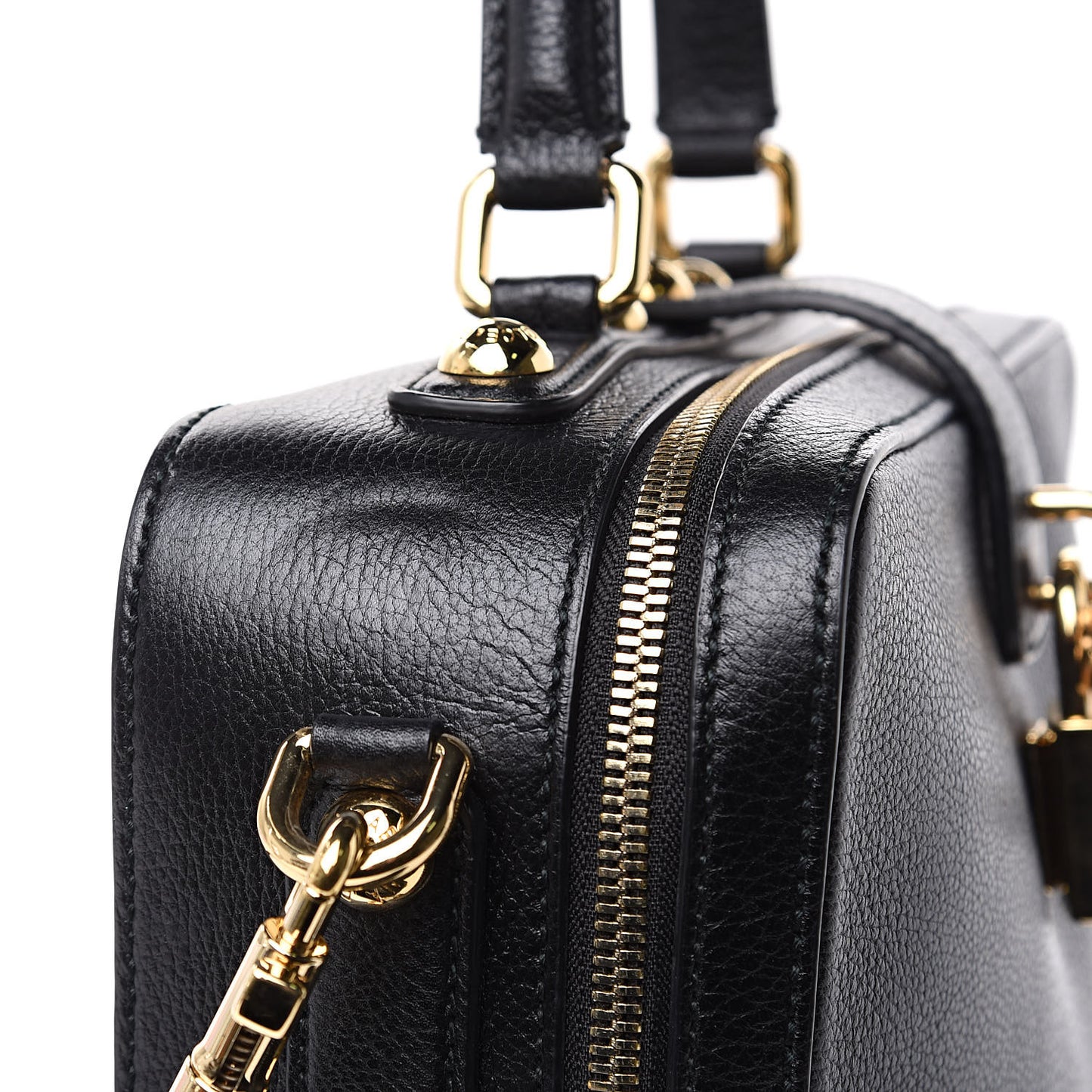 Dauphine Large Box Bag Black