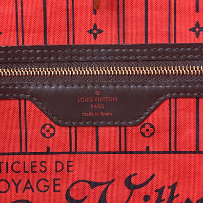 Louis Vuitton Damier Ebene Neverfull MM 6 of 14
