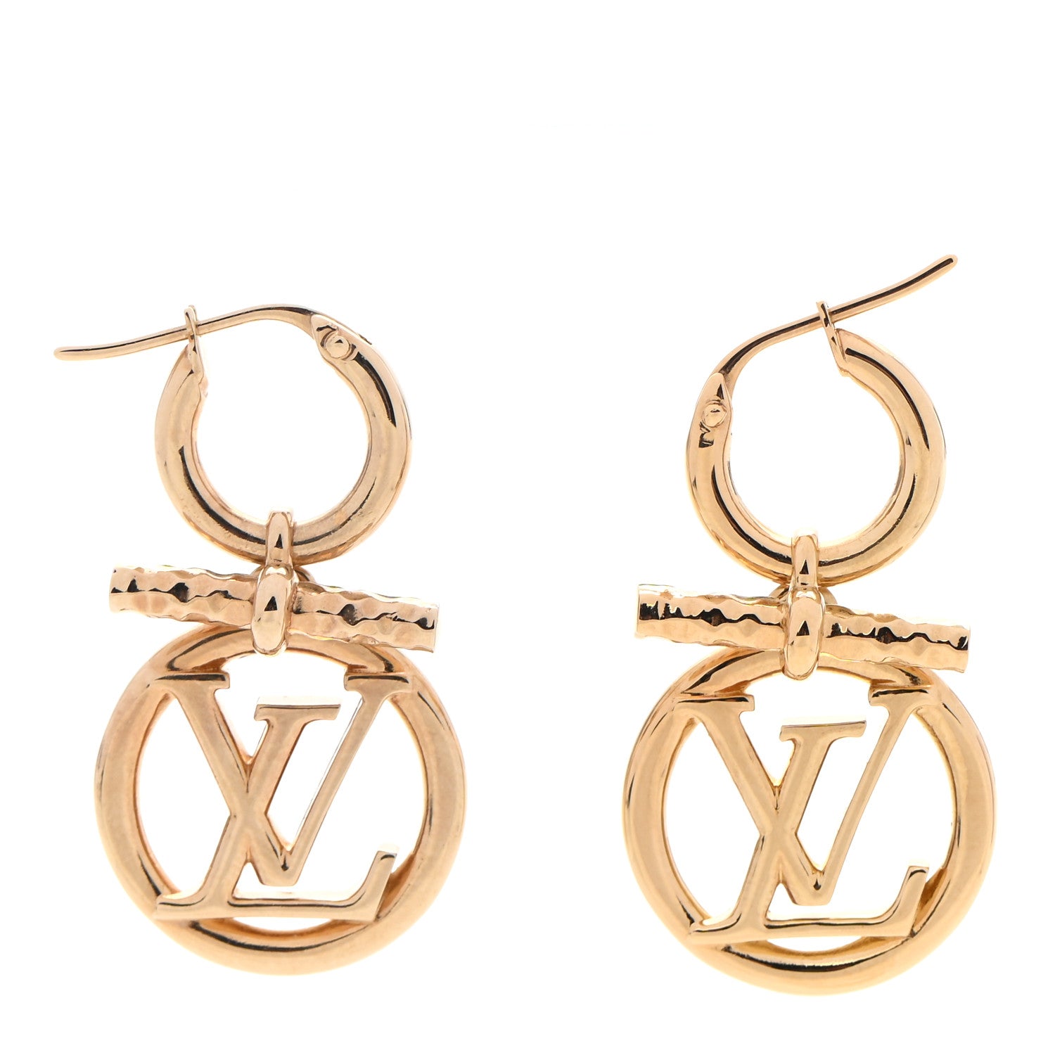 Louis Vuitton Baby Louise Earrings Gold 1 of 5