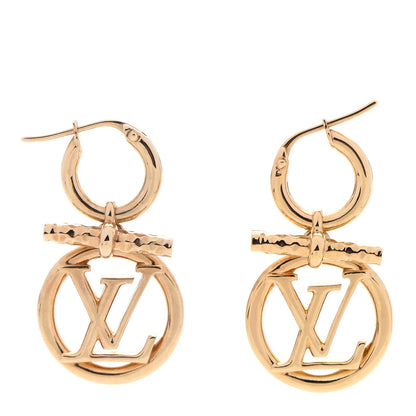 Louis Vuitton Baby Louise Earrings Gold 1 of 5