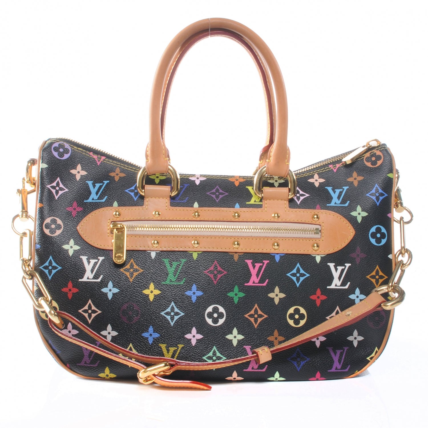 Louis Vuitton Monogram Multicolor Rita Black 3 of 7