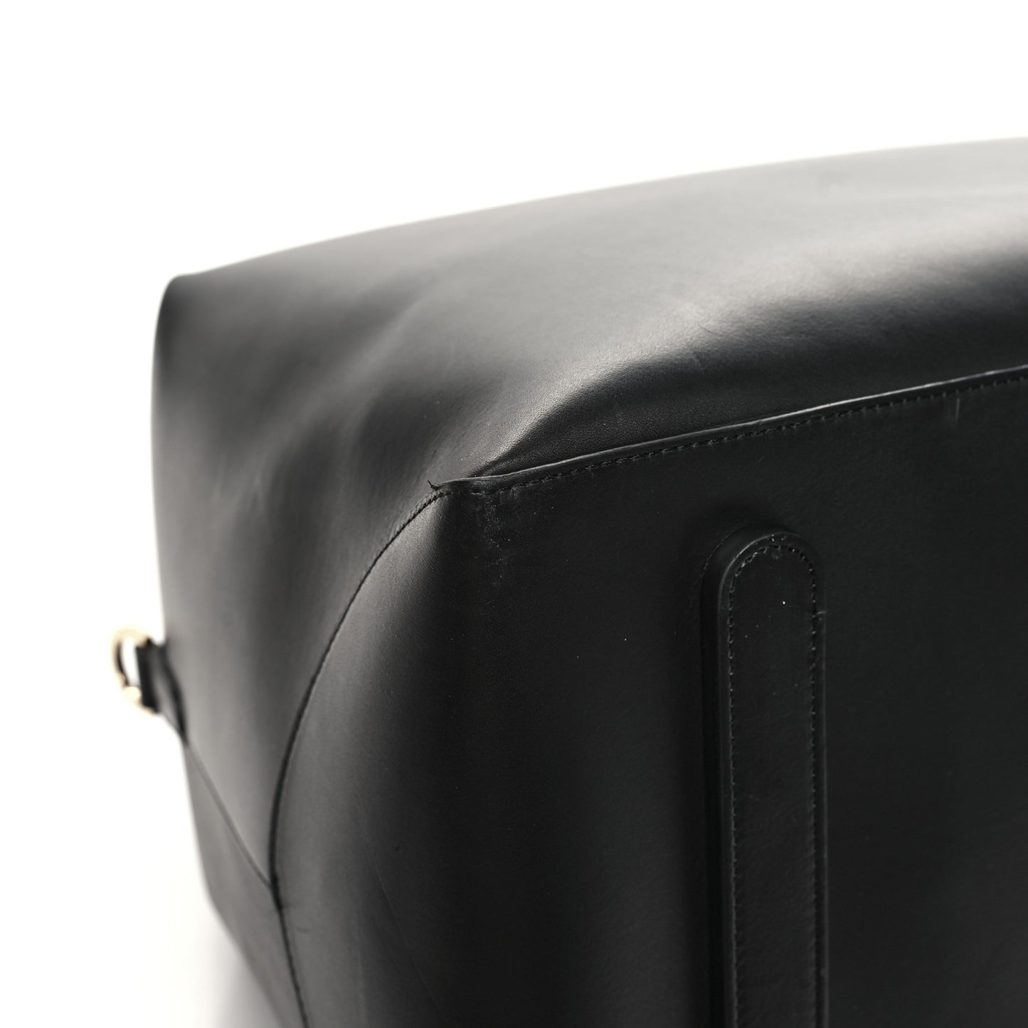 Calfskin Holdall Duffle Bag Black
