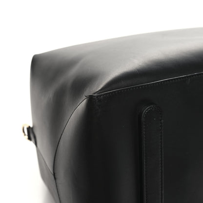 Mansur Gavriel Calfskin Holdall Duffle Bag Black 7 of 11