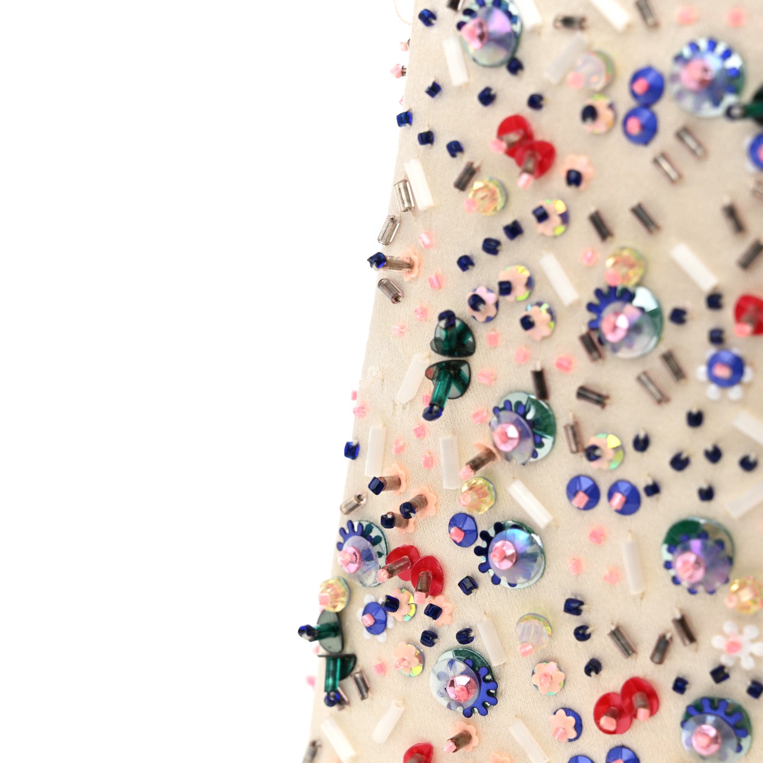 Christian Dior Satin Embroidered Beaded Mini Lady Dior Pink Multicolor 13 of 13