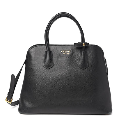 Prada Saffiano Lux Open Promenade Tote Black 1 of 11