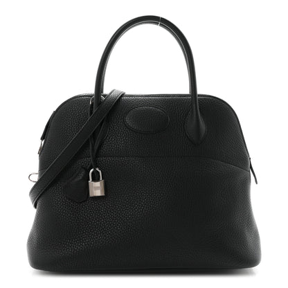 Hermes Taurillon Clemence Bolide 31 Black 1 of 11
