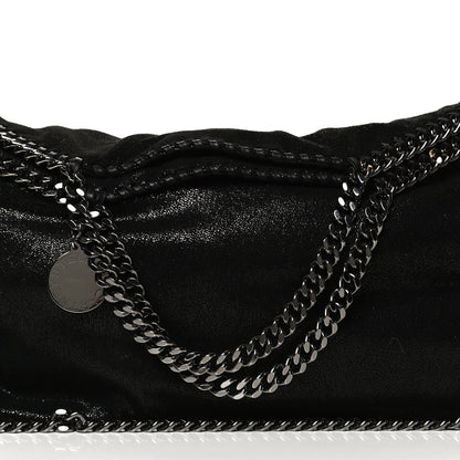 Stella McCartney Shaggy Deer Falabella Fold Over Tote Black 7 of 11